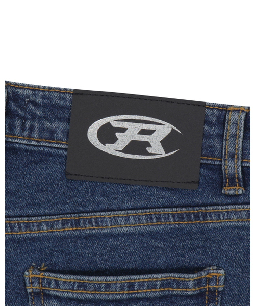 ROCKCAKE（ロックケーキ）の「Cargo Bootcut Jeans - Deep Blue（デニムパンツ・レディース・その他・SMALL/MEDIUM/X-SMALL）」の4枚目の写真
