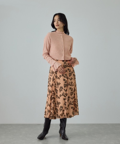 ROPE'（ロペ）の「ボタニカルダイフレアスリーブハイネックカットソー/イージーケア・アンサンブル対応（Tシャツ/カットソー・レディース・サックスブルー/オレンジ系その他4/ピンク系その他2・FREE）」の16枚目の写真