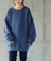 BOYフレンド裏起毛スウェットプルオーバー