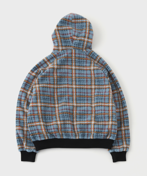 BOTT(ボット)の「BoTT / ボット FLEECE ZIP HOODIE(ブルゾン・メンズ・ブルー系その他/カーキ・MEDIUM/SMALL)」の3枚目の写真