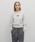 MARITHE + FRANCOIS GIRBAUD�i�}���e�t�����\���W���{�[�j�́uW SMALL CLASSIC LOGO CROP HOODIE�i�p�[�J�[�j�v�b���C�g�O���[