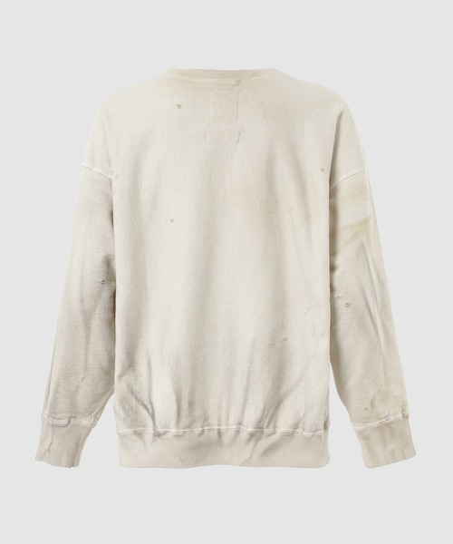 BOW WOW(バウワウ)の「UNIV. MACLAREN LETTERING SWEATSHIRT AGED(スウェット・メンズ・ホワイト系その他・L/XL)」の2枚目の写真