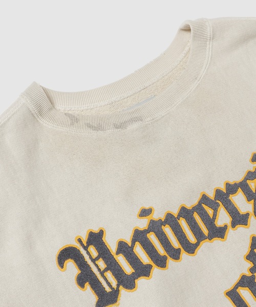 BOW WOW(バウワウ)の「UNIV. MACLAREN LETTERING SWEATSHIRT AGED(スウェット・メンズ・ホワイト系その他・L/XL)」の3枚目の写真