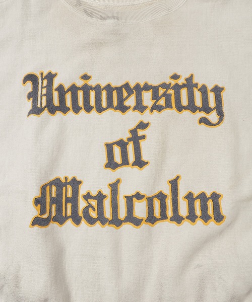 BOW WOW(バウワウ)の「UNIV. MACLAREN LETTERING SWEATSHIRT AGED(スウェット・メンズ・ホワイト系その他・L/XL)」の4枚目の写真