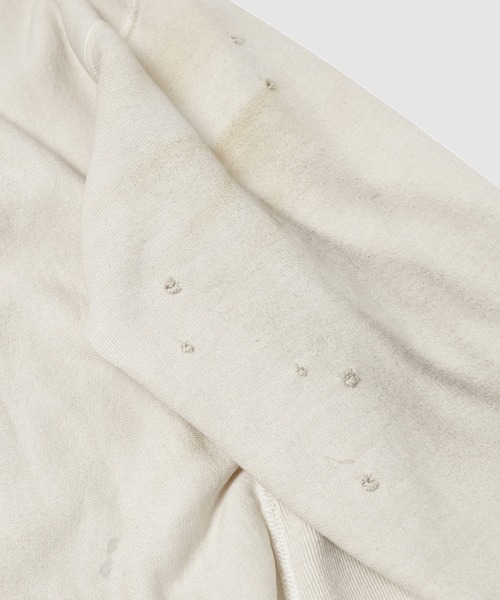 BOW WOW(バウワウ)の「UNIV. MACLAREN LETTERING SWEATSHIRT AGED(スウェット・メンズ・ホワイト系その他・L/XL)」の7枚目の写真