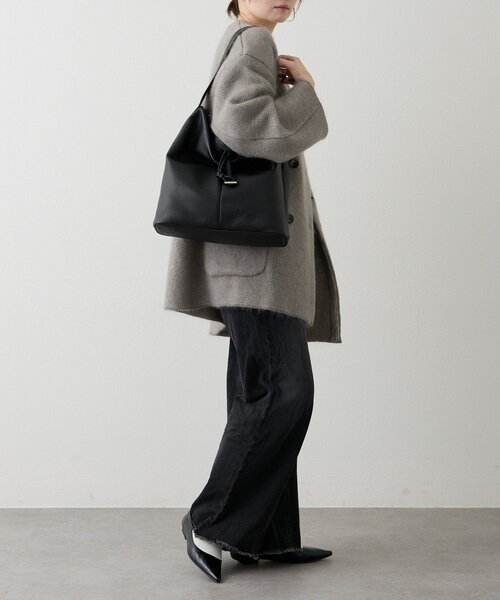 russet（ラシット）の「レザーワンショルダーバッグ（ショルダーバッグ・レディース・グレー系その他/ブラック・FREE）」の14枚目の写真