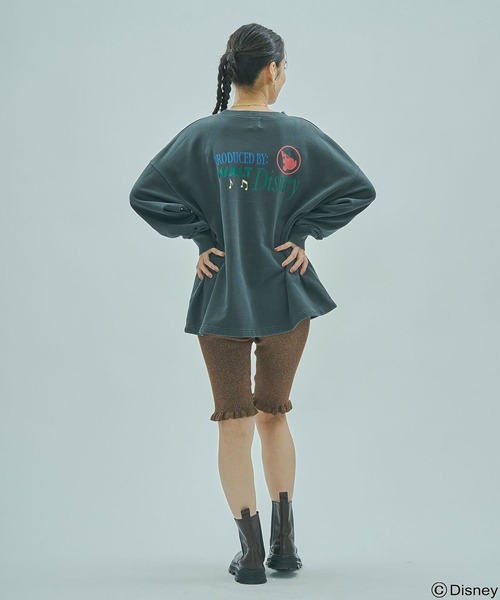 Disney(ディズニー)の「(DISNEY『FANTASIA』)SWEAT TOP(スウェット・レディース・ブラック/グレー・M/S)」の4枚目の写真