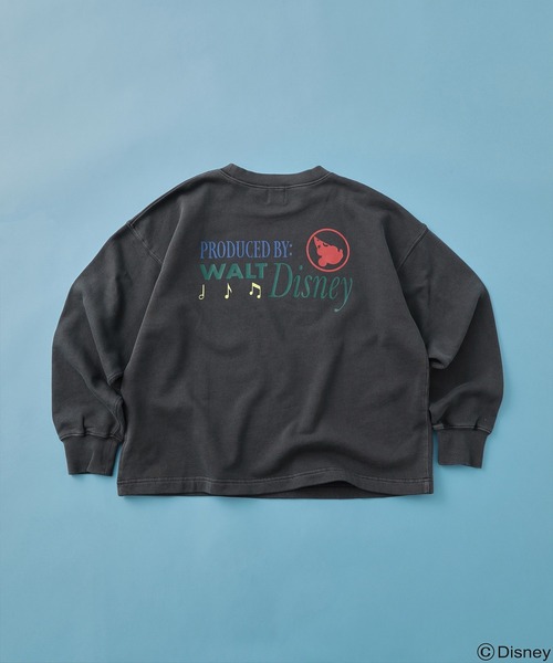 Disney(ディズニー)の「(DISNEY『FANTASIA』)SWEAT TOP(スウェット・レディース・ブラック/グレー・M/S)」の6枚目の写真