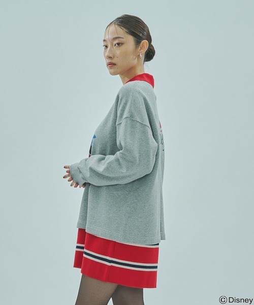 Disney(ディズニー)の「(DISNEY『FANTASIA』)SWEAT TOP(スウェット・レディース・ブラック/グレー・M/S)」の11枚目の写真