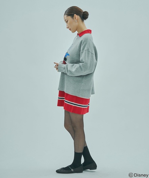 Disney(ディズニー)の「(DISNEY『FANTASIA』)SWEAT TOP(スウェット・レディース・ブラック/グレー・M/S)」の16枚目の写真