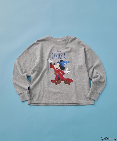 Disney(ディズニー)の「(DISNEY『FANTASIA』)SWEAT TOP(スウェット・レディース・ブラック/グレー・M/S)」の18枚目の写真