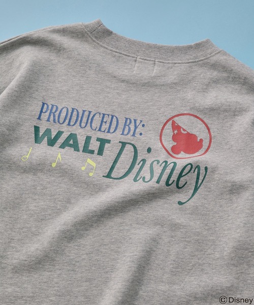 Disney(ディズニー)の「(DISNEY『FANTASIA』)SWEAT TOP(スウェット・レディース・ブラック/グレー・M/S)」の3枚目の写真