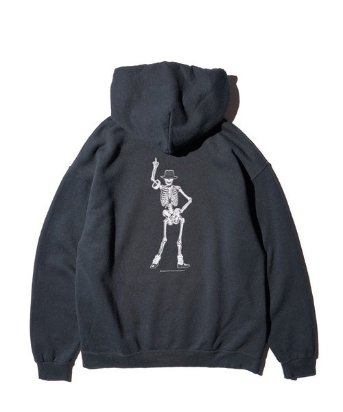 JERZEES（ジャージーズ）の「JERZEES ジャージーズ / "DIA DE MUERTOS"PULL HOODIE（パーカー・メンズ・ホワイト/ブラック・MEDIUM/LARGE/X-LARGE）」の2枚目の写真