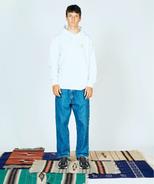 JERZEES（ジャージーズ）の「JERZEES ジャージーズ / "DIA DE MUERTOS"PULL HOODIE（パーカー・メンズ・ホワイト/ブラック・MEDIUM/LARGE/X-LARGE）」の3枚目の写真