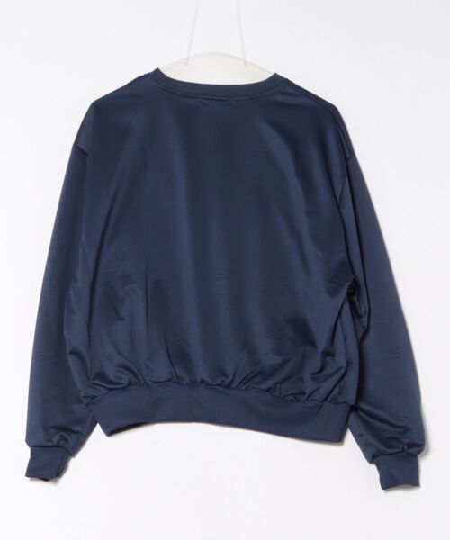 urge:(アージコロン )の「【URGE:】カレッジロゴ 刺繍 スウェット トップス(スウェット・レディース・ネイビー/アイボリー・SMALL/MEDIUM/LARGE/X-LARGE)」の3枚目の写真