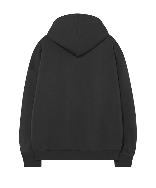 COVERNAT(カバーナット)の「スモールアセンティックフードジップアップチャコール(パーカー・レディース・その他・SMALL/MEDIUM/LARGE/X-LARGE/XX-LARGE/X-SMALL)」の3枚目の写真