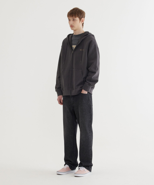 COVERNAT(カバーナット)の「スモールアセンティックフードジップアップチャコール(パーカー・レディース・その他・SMALL/MEDIUM/LARGE/X-LARGE/XX-LARGE/X-SMALL)」の5枚目の写真