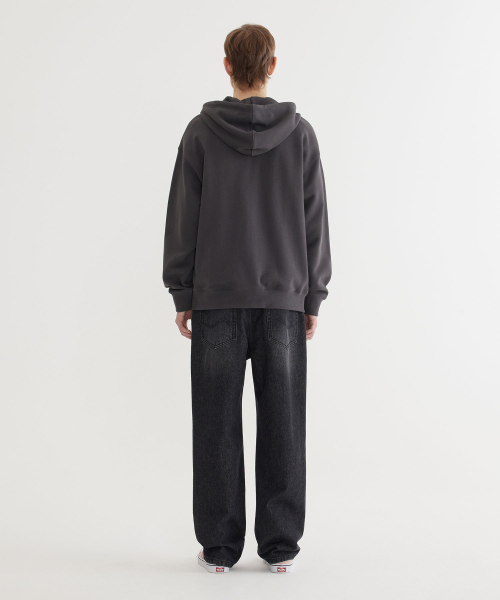 COVERNAT(カバーナット)の「スモールアセンティックフードジップアップチャコール(パーカー・レディース・その他・SMALL/MEDIUM/LARGE/X-LARGE/XX-LARGE/X-SMALL)」の6枚目の写真