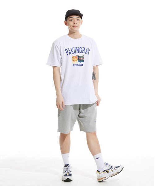 CREAM SODA LAB(クリームソーダラボ)の「ピエンジロゴ半袖Tシャツライトグレー(Tシャツ/カットソー・メンズ・その他・LARGE/MEDIUM/X-LARGE/XX-LARGE)」の3枚目の写真