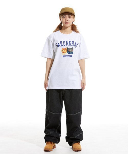 CREAM SODA LAB(クリームソーダラボ)の「ピエンジロゴ半袖Tシャツライトグレー(Tシャツ/カットソー・メンズ・その他・LARGE/MEDIUM/X-LARGE/XX-LARGE)」の7枚目の写真