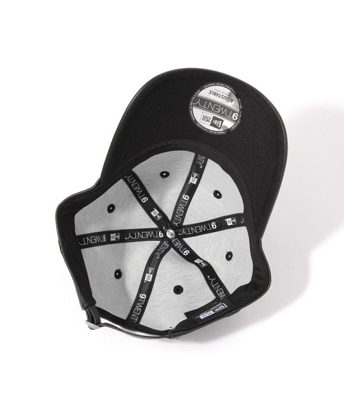NEW ERA(ニューエラ)の「【HEREIAM】NEWERA/9TWENTY LEATHER(キャップ・レディース・ブラック・MEDIUM)」の12枚目の写真