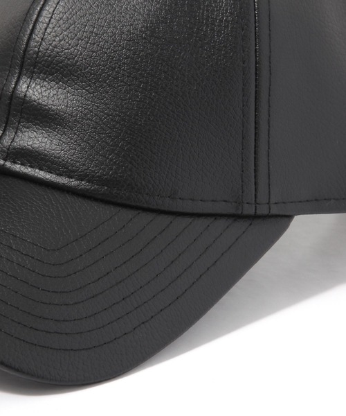 NEW ERA(ニューエラ)の「【HEREIAM】NEWERA/9TWENTY LEATHER(キャップ・レディース・ブラック・MEDIUM)」の13枚目の写真