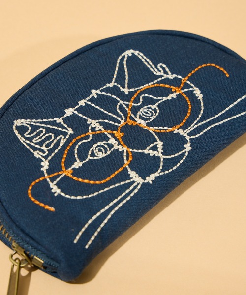 salle de bal(サルデバル)の「【 +HayU fabric / ハユ 】 メガネケース ネコ WHAQG-0005 KOI(メガネ・レディース・その他1/その他2・FREE)」の6枚目の写真