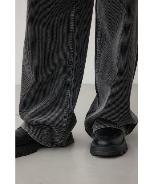 AZUL by moussy(アズールバイマウジー)の「ヴィンテージコーデュロイパンツ(スラックス・メンズ・ブラック/ブルー・LARGE/MEDIUM/SMALL)」の12枚目の写真
