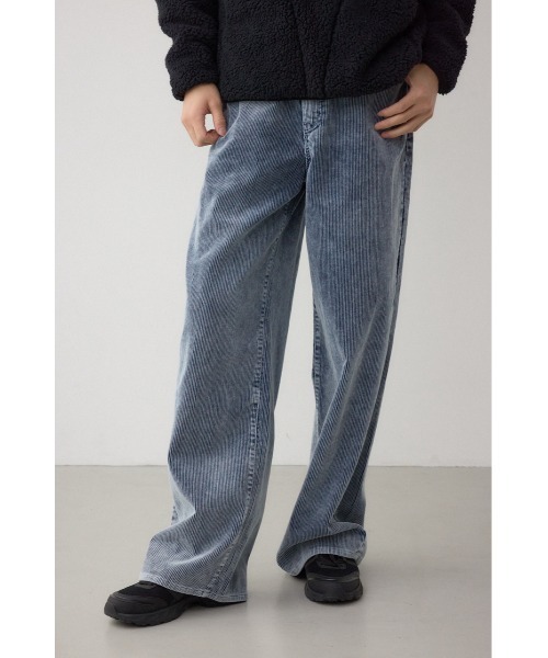 AZUL by moussy(アズールバイマウジー)の「ヴィンテージコーデュロイパンツ(スラックス・メンズ・ブラック/ブルー・LARGE/MEDIUM/SMALL)」の18枚目の写真