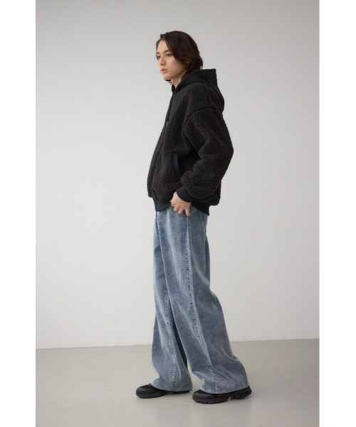 AZUL by moussy(アズールバイマウジー)の「ヴィンテージコーデュロイパンツ(スラックス・メンズ・ブラック/ブルー・LARGE/MEDIUM/SMALL)」の20枚目の写真