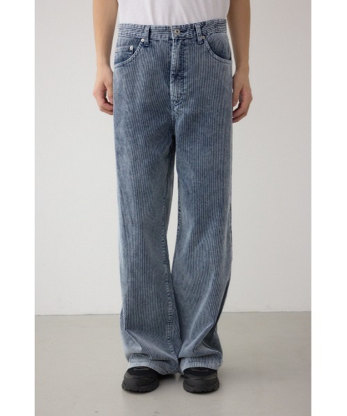 AZUL by moussy(アズールバイマウジー)の「ヴィンテージコーデュロイパンツ(スラックス・メンズ・ブラック/ブルー・LARGE/MEDIUM/SMALL)」の21枚目の写真