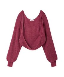 SNIDEL | ニットボレロカーディガン(カーディガン/ボレロ)