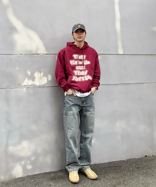 OURDAYZ（アワーデイズ）の「セミワイドデニムパンツ [ウォッシュドダークブルー]（デニムパンツ・レディース・その他・MEDIUM/X-LARGE/LARGE）」の9枚目の写真