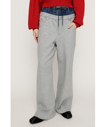 SLY（スライ）の「LAYERED WAIST DOCKING CUT PT レイヤード ウエスト ドッキング カット パンツ スウェット（スウェットパンツ）」