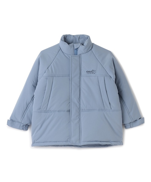 and D. petit main(アンドディープティマイン)の「中綿ブルゾン/アウター/あったか(ブルゾン・キッズ・ブラック/ブルーグレー/ダークオレンジ/レッド系その他/ライトカーキ/ネイビー・140cm/120cm/100cm/90cm/130cm/110cm)」の21枚目の写真