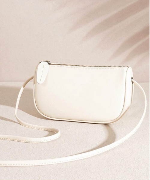 NiiNa(ニーナ)の「【 NiiNa / ニーナ 】高品質レザー2WAYクラシックミニバッグ(ショルダーバッグ・レディース・ブラウン/ホワイト/ダークブラウン/ブラック・FREE)」の2枚目の写真