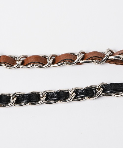 AFF AIVER（エイエフエフアイバー）の「AFF AIVER　編込みチェーンブレスレット　MADE IN JAPAN（ブレスレット・メンズ・ブラック/ブラウン・FREE）」の14枚目の写真