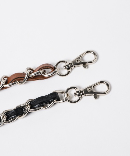 AFF AIVER（エイエフエフアイバー）の「AFF AIVER　編込みチェーンブレスレット　MADE IN JAPAN（ブレスレット・メンズ・ブラック/ブラウン・FREE）」の15枚目の写真