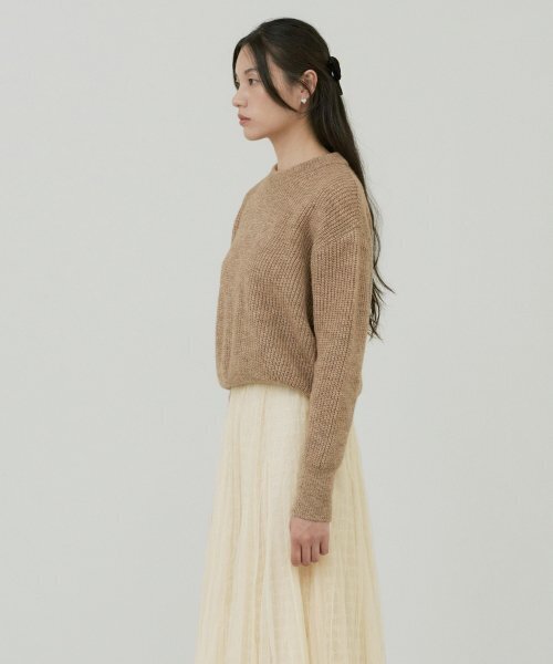 OCTETTE(オテット)の「Mohair sweater-beige(ニット/セーター・レディース・その他・FREE)」の2枚目の写真