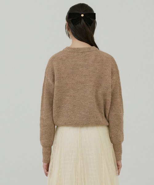 OCTETTE(オテット)の「Mohair sweater-beige(ニット/セーター・レディース・その他・FREE)」の3枚目の写真
