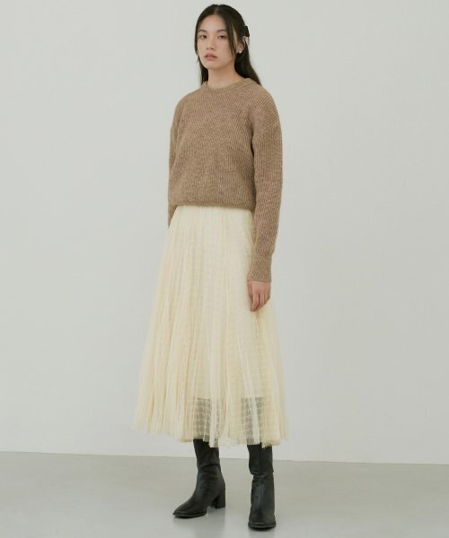 OCTETTE(オテット)の「Mohair sweater-beige(ニット/セーター・レディース・その他・FREE)」の4枚目の写真