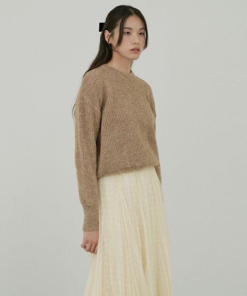 OCTETTE(オテット)の「Mohair sweater-beige(ニット/セーター・レディース・その他・FREE)」の5枚目の写真
