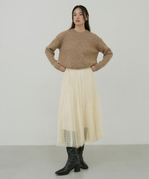 OCTETTE(オテット)の「Mohair sweater-beige(ニット/セーター・レディース・その他・FREE)」の6枚目の写真
