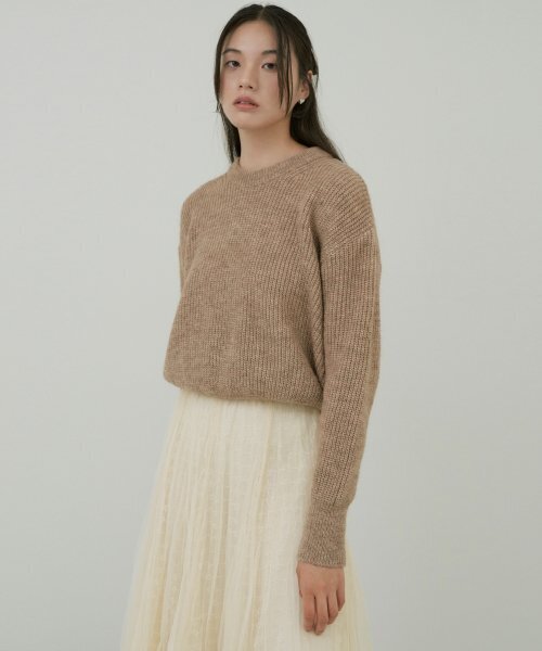 OCTETTE(オテット)の「Mohair sweater-beige(ニット/セーター・レディース・その他・FREE)」の7枚目の写真