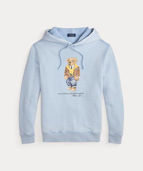 Polo ベア ガーメントダイド フリース フーディ（パーカー）｜POLO