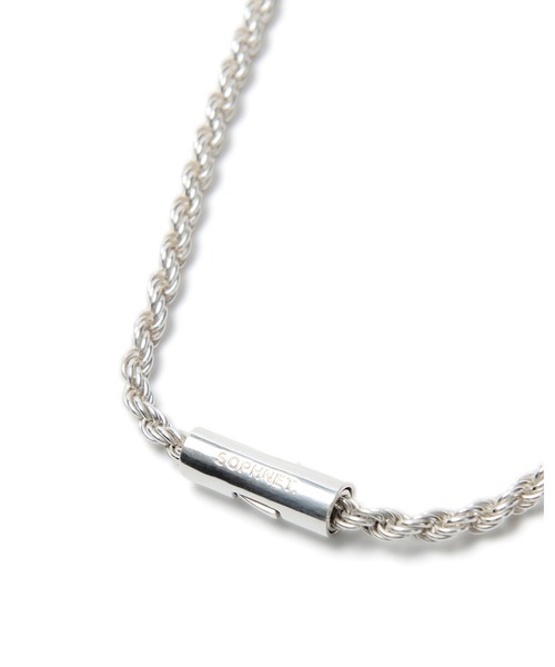 SOPHNET.（ソフネット）の「STERLING SILVER NECKLACE（ネックレス・メンズ・シルバー・FREE）」の4枚目の写真