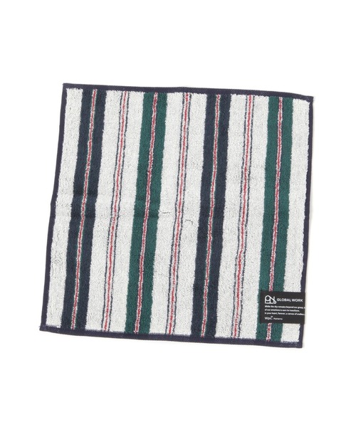 GLOBAL WORK（グローバルワーク）の「柄タオルハンカチ/601676（ハンカチ/ハンドタオル・レディース・レッド系その他/グリーン系その他/ブルー系その他/ブラック系その他/ブルー系その他7・FREE）」の2枚目の写真