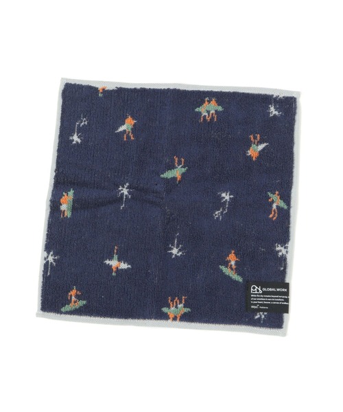GLOBAL WORK（グローバルワーク）の「柄タオルハンカチ/601676（ハンカチ/ハンドタオル・レディース・レッド系その他/グリーン系その他/ブルー系その他/ブラック系その他/ブルー系その他7・FREE）」の4枚目の写真
