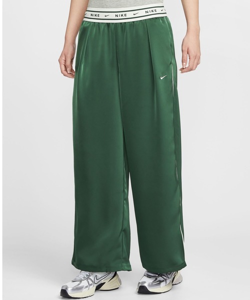NIKE(ナイキ)の「NIKE AS W NSW OFFLN WVN STN PANT / ナイキ ウィメンズ NSW OFFLN ウーヴン STN パンツ 【SP】(その他パンツ・レディース・グリーン/ブラック・S/L/M)」の9枚目の写真