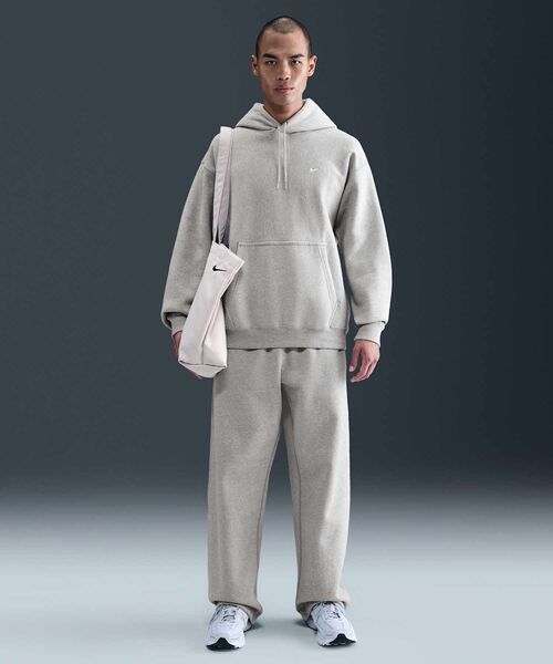 NIKE LABソロスウッシュ セットアップ スウェット　パーカー　パンツ 大人気 NIKE ソロ スウッシュ フリース プルオーバー パーカー (Nike